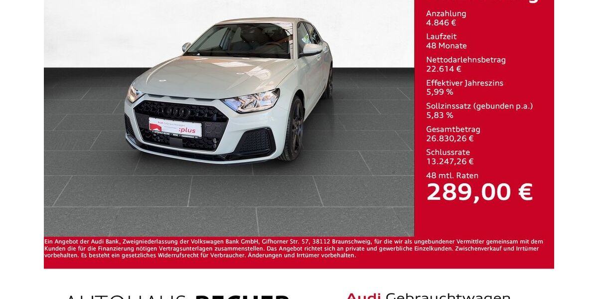 Audi A1 4.555 km 27.460 &euro; Wesel 46485