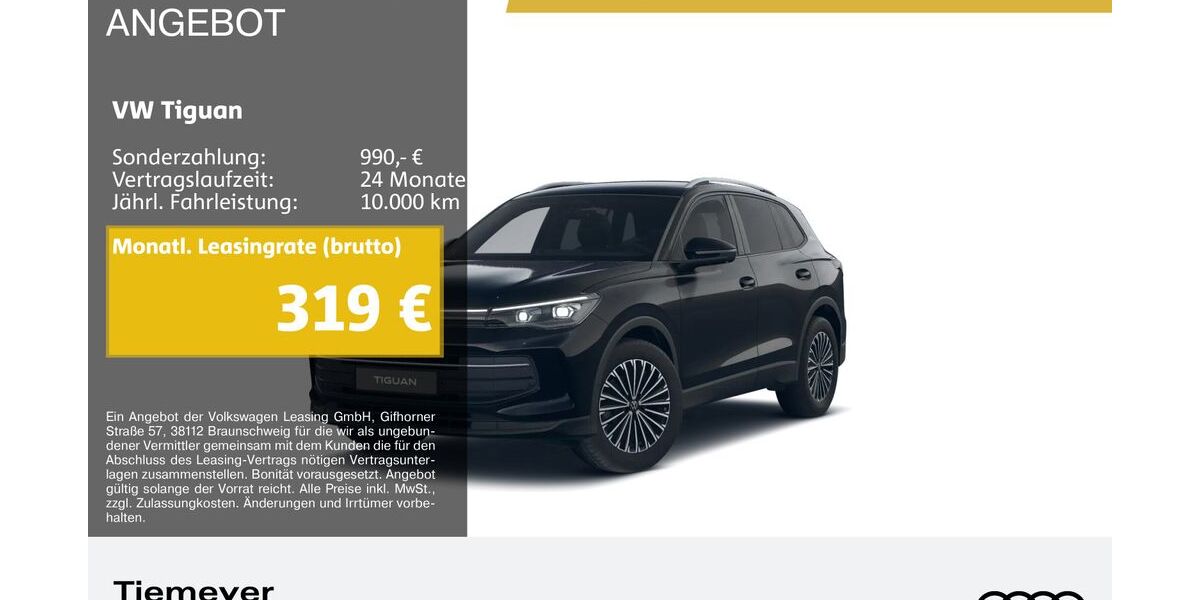 VW Tiguan 23.354 km 34.490 &euro; Bochum 44809