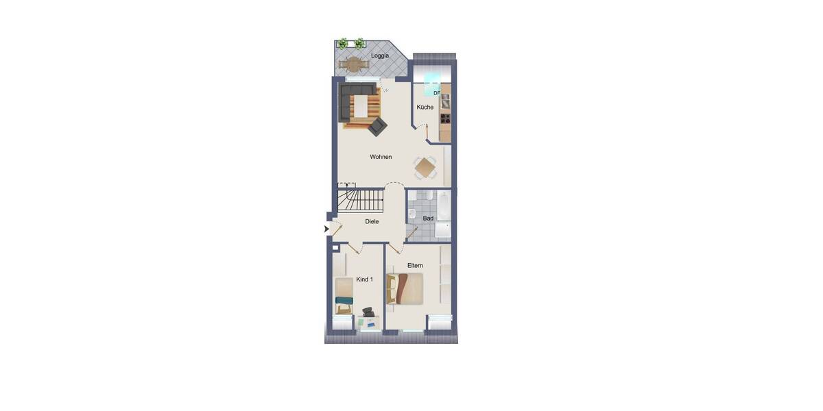 Etagenwohnung Rheinberg Budberg - 4 Zimmer, 104 m&sup2;, 179.000&euro; | Angebot:25822111