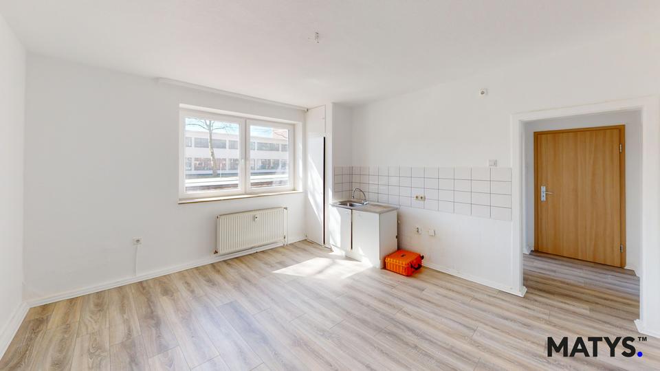 Erdgeschoßwohnung Gelsenkirchen Gelsenkirchen-Mitte - 2.5 Zimmer, 50 m&sup2;, 480&euro; | Angebot:26003894