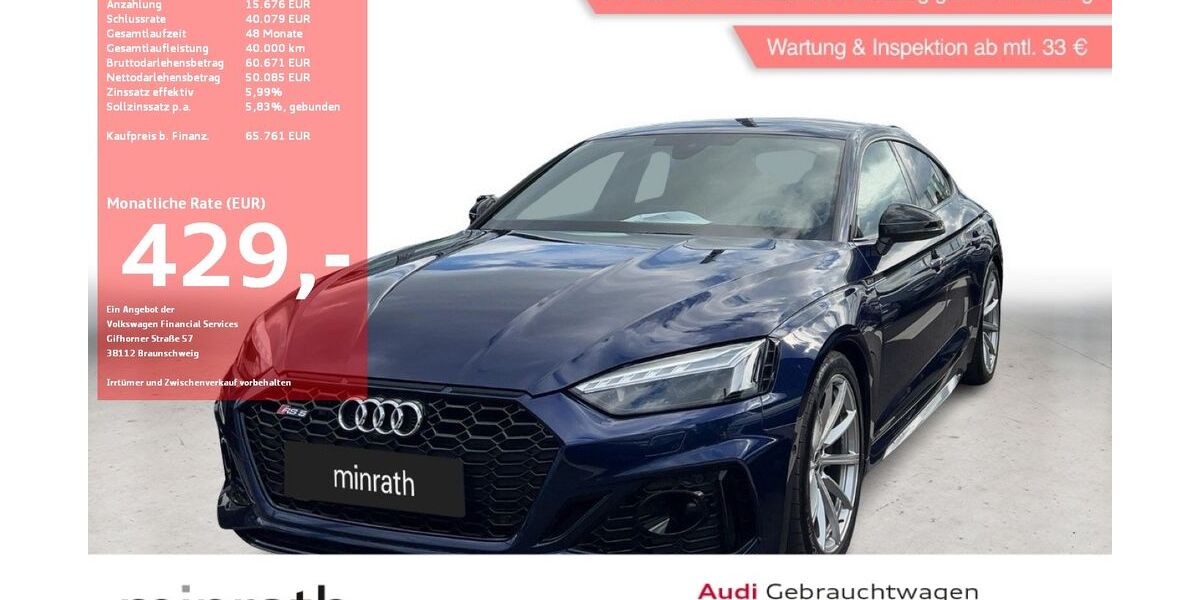 Audi RS5 20.720 km 64.261 &euro; Moers-Hülsdonk 47441