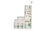 Etagenwohnung Essen Stadtbezirk VIII - 4 Zimmer, 104 m&sup2;, 1.557&euro; | Angebot:26627519