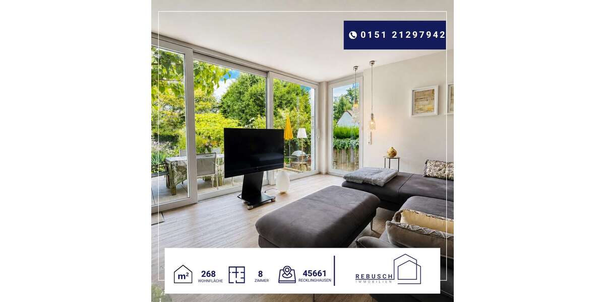 Einfamilienhaus Recklinghausen Grullbad - 8 Zimmer, 268 m&sup2;, 719.000&euro; | Angebot:27326881