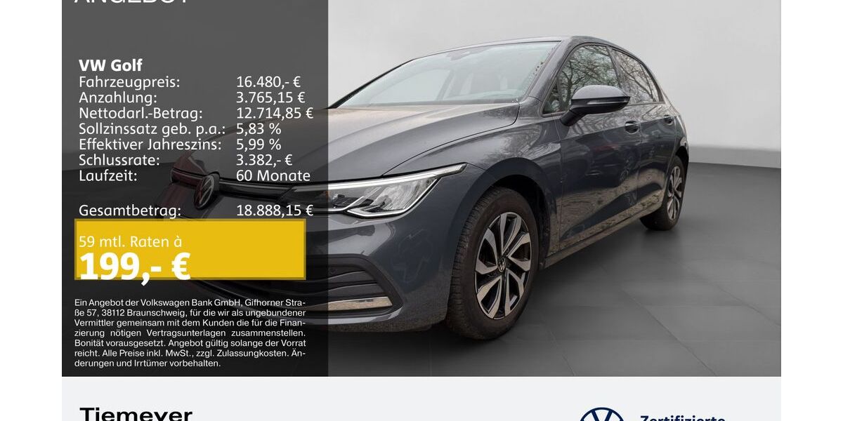 VW Golf 75.785 km 16.480 &euro; Duisburg 47059