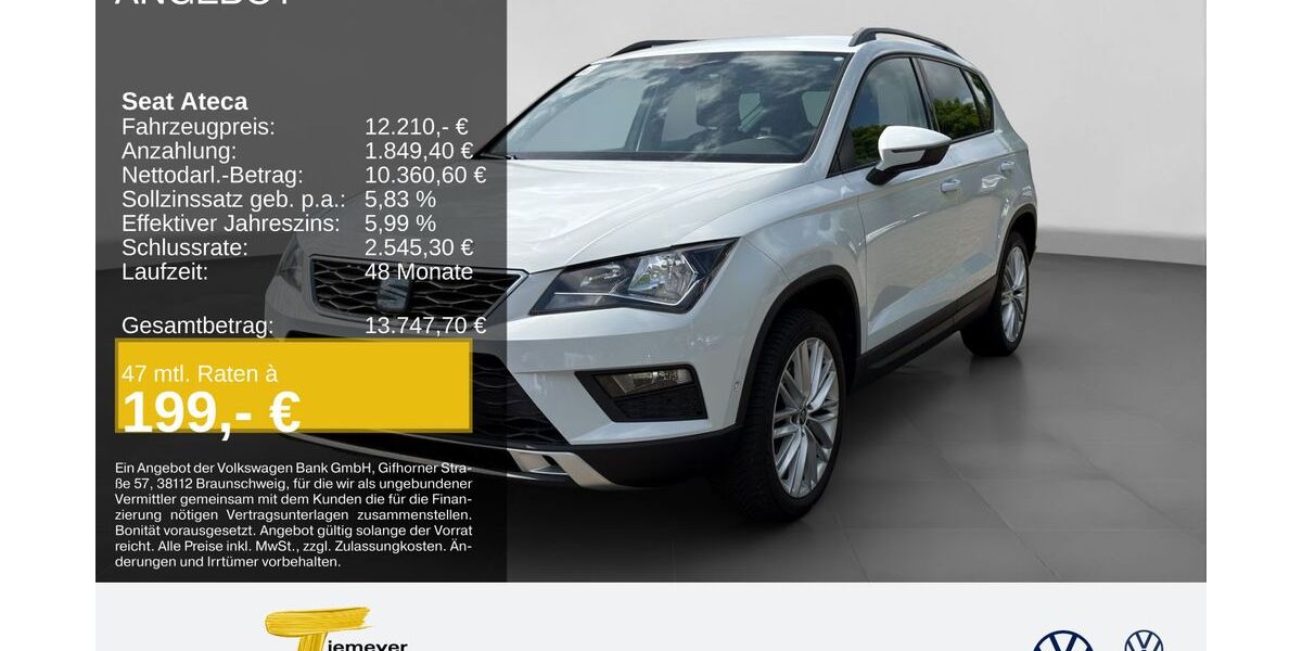 Seat Ateca 81.045 km 12.210 &euro; Marl 45770