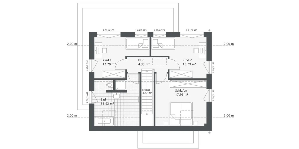 Einfamilienhaus Bottrop Fuhlenbrock - 5 Zimmer, 148 m&sup2;, 539.600&euro; | Angebot:26155892