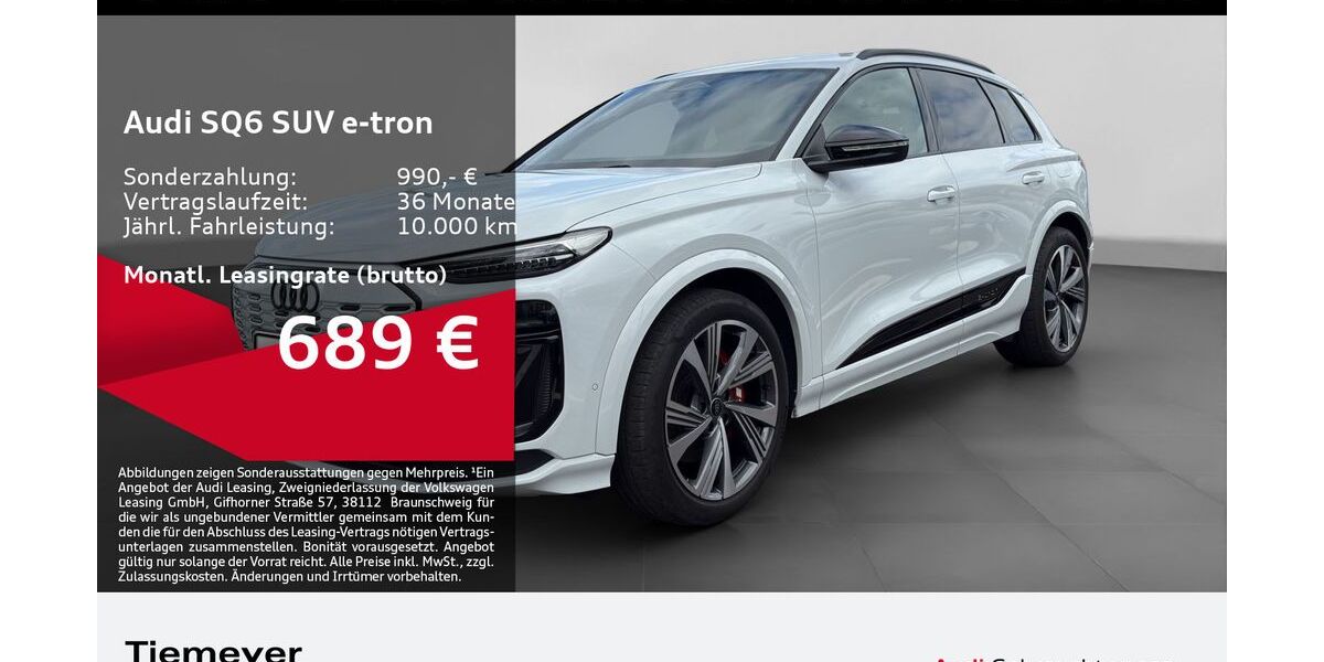 Audi SQ6 e-tron 25.181 km 70.440 &euro; Gelsenkirchen 45894