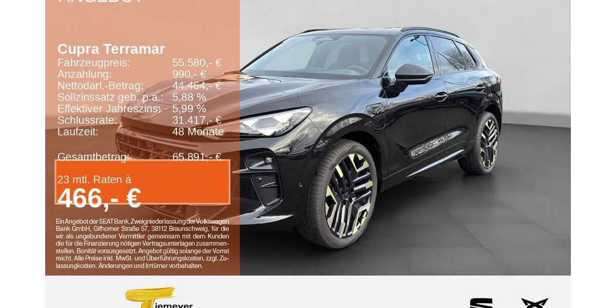 Cupra Terramar 4.999 km 54.080 &euro; Gelsenkirchen OT Beckhausen 45899