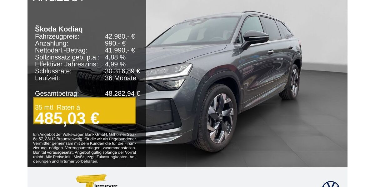 Skoda Kodiaq 9.862 km 41.480 &euro; Duisburg 47059