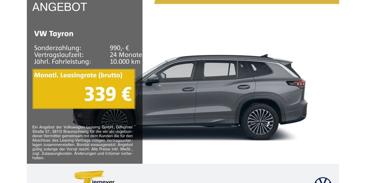 VW Tayron 26.573 km 40.590 &euro; Bochum 44892