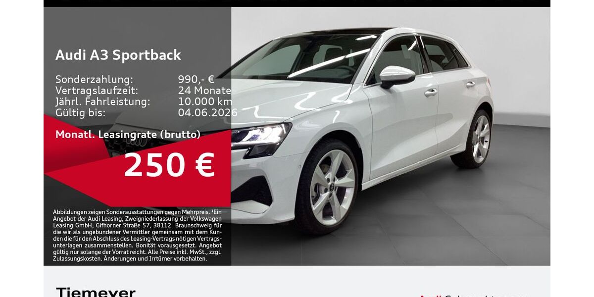 Audi A3 7.928 km 30.880 &euro; Bochum 44809