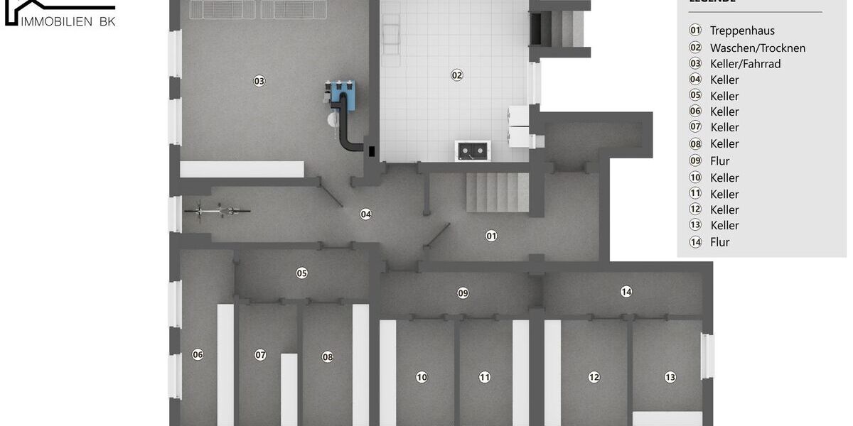 Altbau-Charme mit Geschichte - MFH mit 5 WE und 4 Garagen in Herne - Mehrfamilienhaus, Wohnhaus Herne Altenhöfen | Angebot:25232861