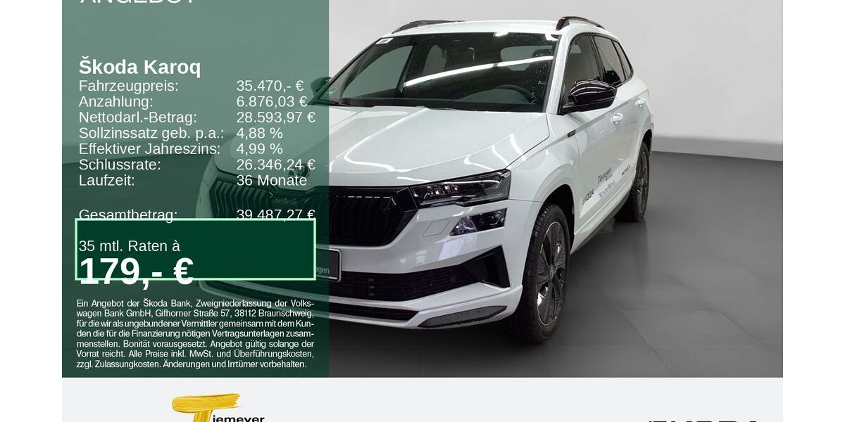 Skoda Karoq 3.999 km 35.470 &euro; Bochum 44809