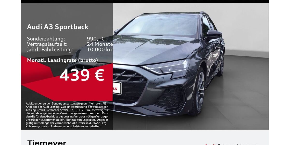 Audi A3 9.826 km 42.690 &euro; Gelsenkirchen 45894