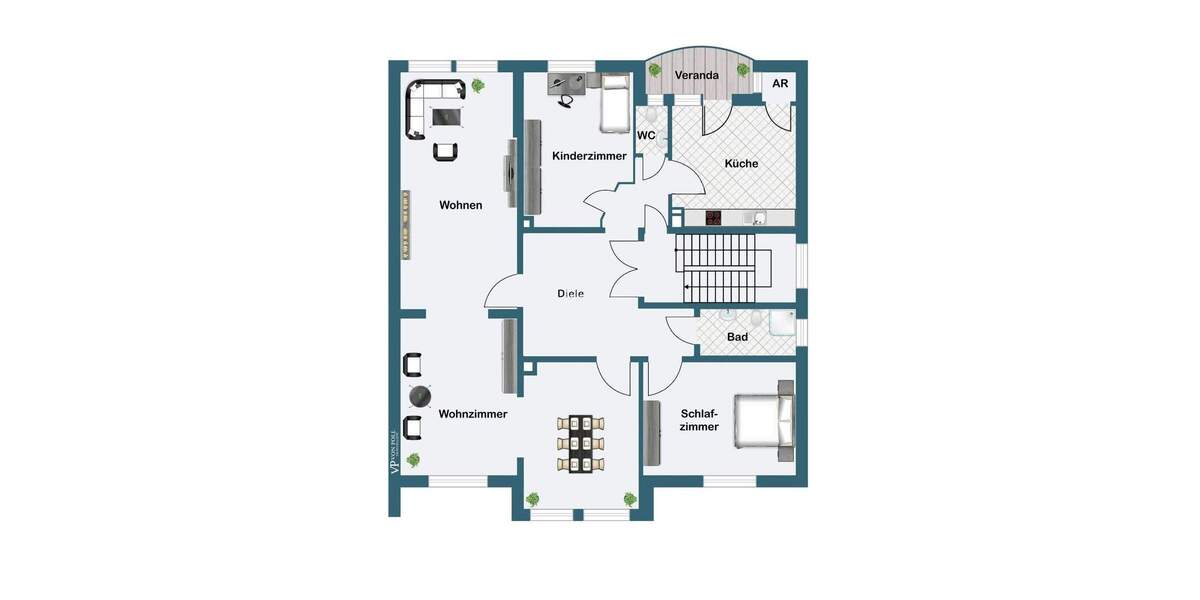 Etagenwohnung Essen / Stadtwald Stadtwald - 4 Zimmer, 135 m&sup2;, 695.000&euro; | Angebot:25731609