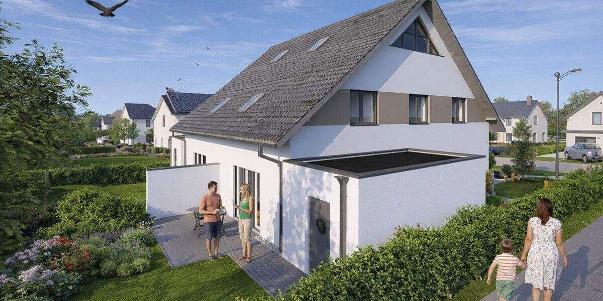 Doppelhaushälfte Voerde - 5 Zimmer, 123 m&sup2;, 441.900&euro; | Angebot:25864281