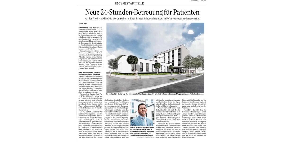 Etagenwohnung Duisburg Rheinhausen - 1.5 Zimmer, 50 m&sup2;, 875&euro; | Angebot:26633211