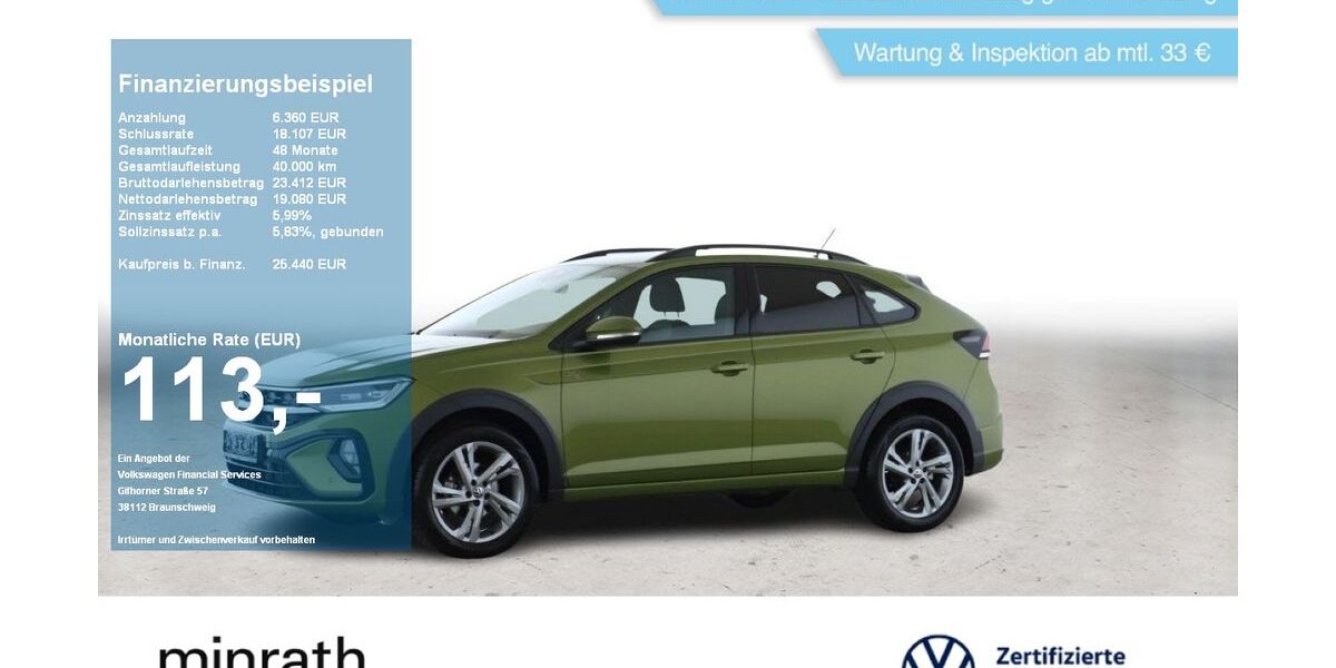 VW Taigo 11.093 km 24.940 &euro; Moers 47441