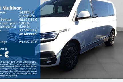 VW T6 Multivan 48.090 km 54.880 &euro; Bochum 44892