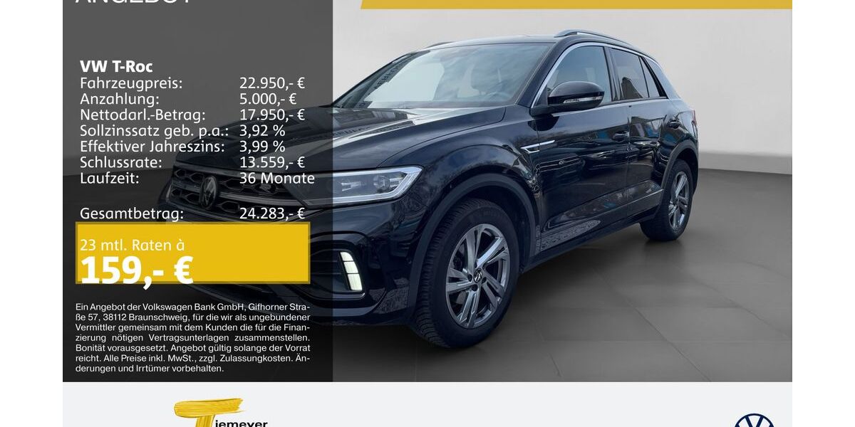 VW T-Roc 38.213 km 22.950 &euro; Duisburg 47059