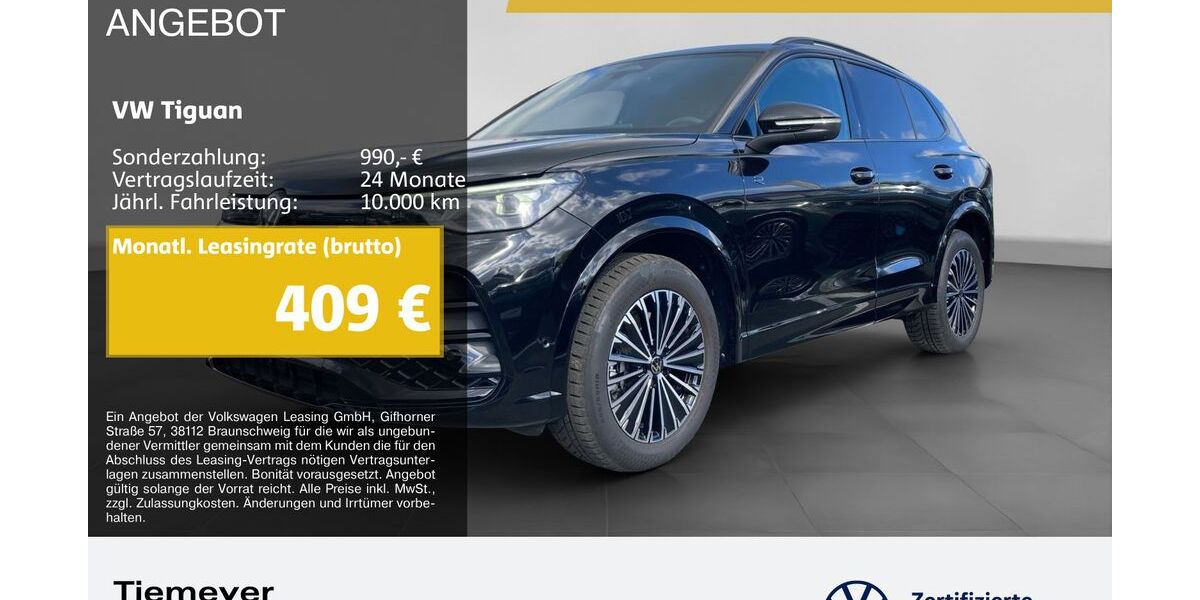 VW Tiguan 11.455 km 46.390 &euro; Bochum 44892