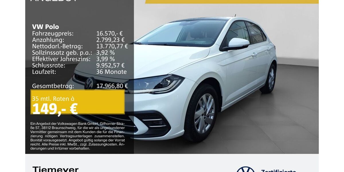 VW Polo 48.509 km 16.570 &euro; Bochum 44892