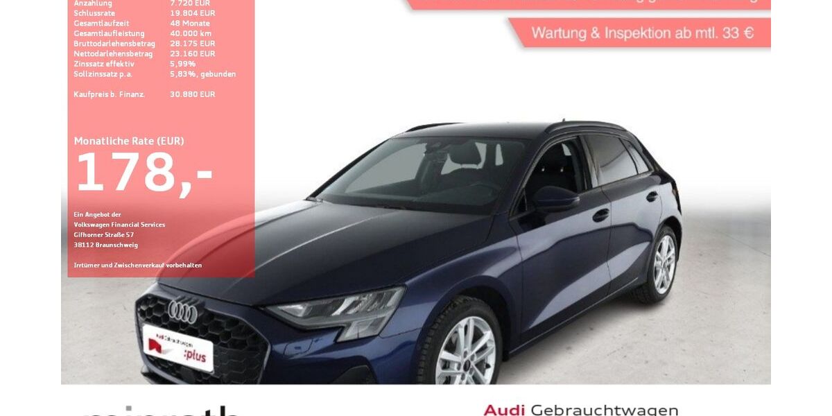 Audi A3 8.977 km 30.880 &euro; Moers-Hülsdonk 47441