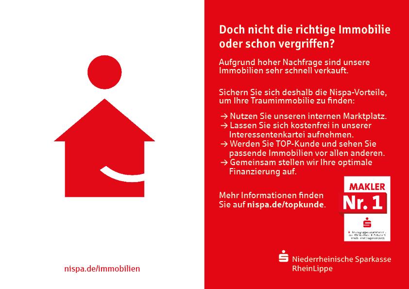 Etagenwohnung Voerde (Niederrhein) - 3 Zimmer, 89 m&sup2;, 750&euro; | Angebot:26620783