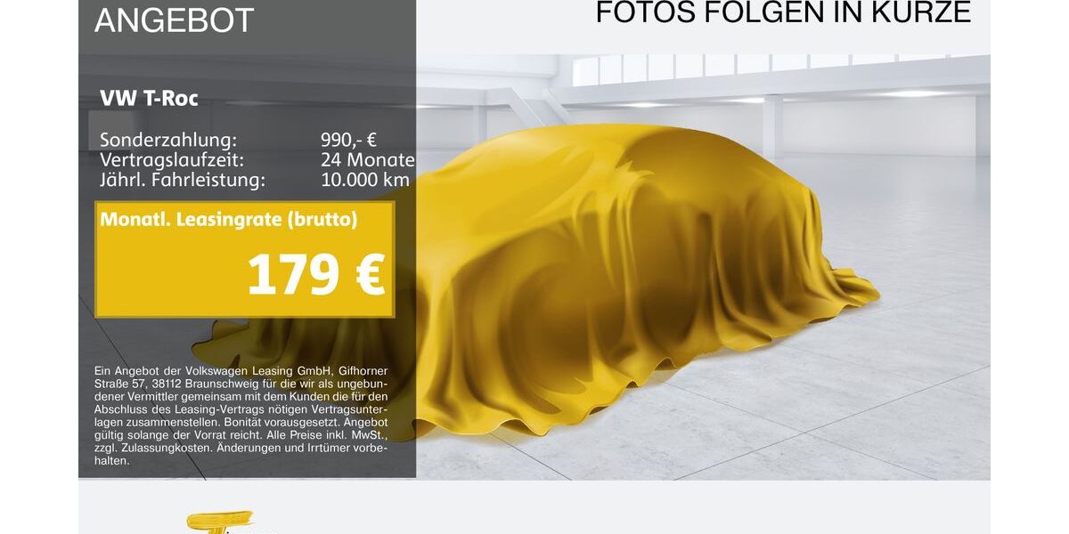 VW T-Roc 25.200 km 23.910 &euro; Marl 45770