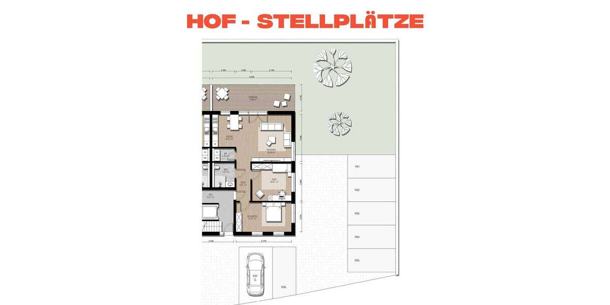 Etagenwohnung Velbert Nierenhof - 3 Zimmer, 96 m&sup2;, 399.000&euro; | Angebot:25670369